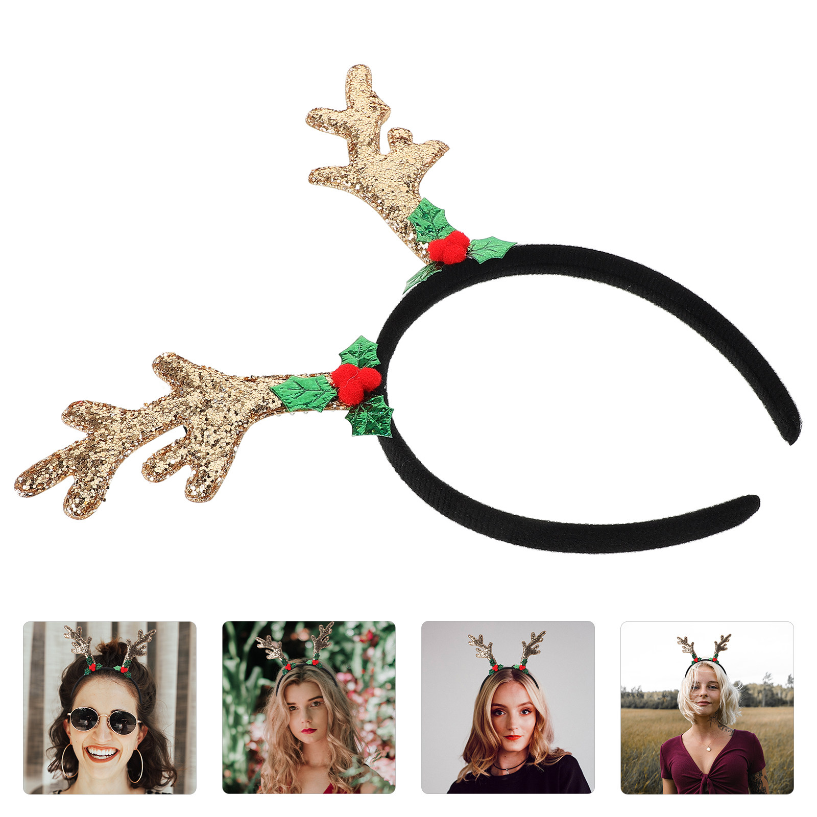 Reindeer Antlers Headband - Diadema de Astas de Reno para