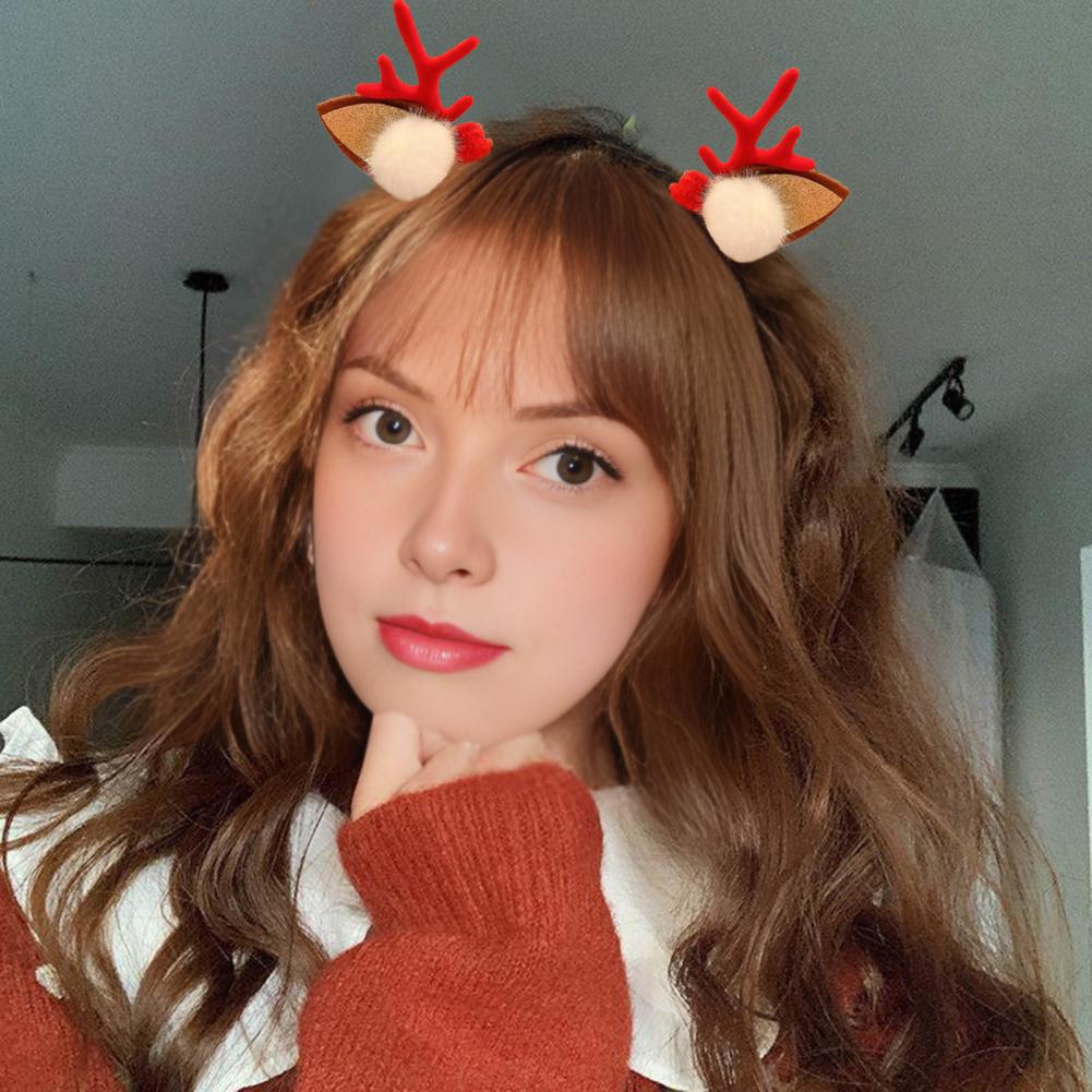 Reindeer Antlers Headband - Pinzas para el Cabello con Astas