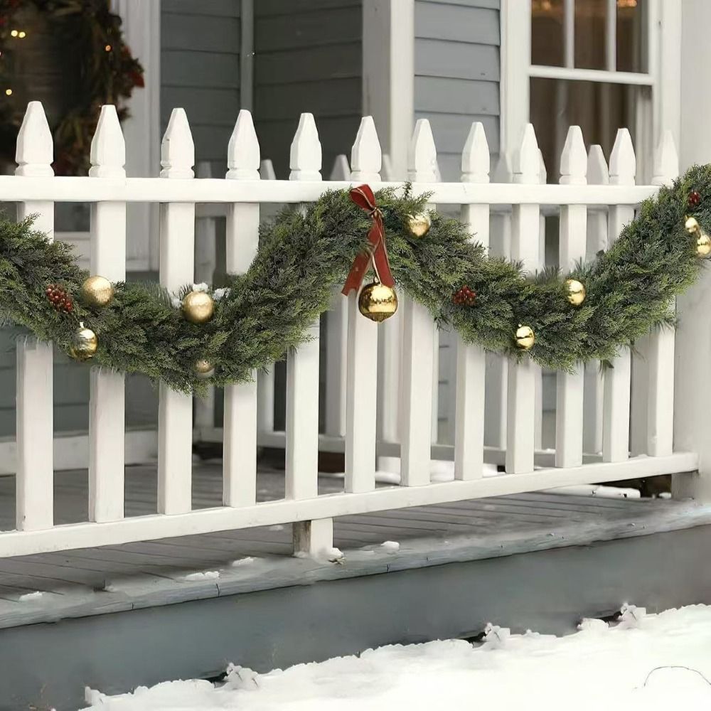 Christmas Wreath Fake - 1,8/2,7 m guirnaldas de pino Norfolk
