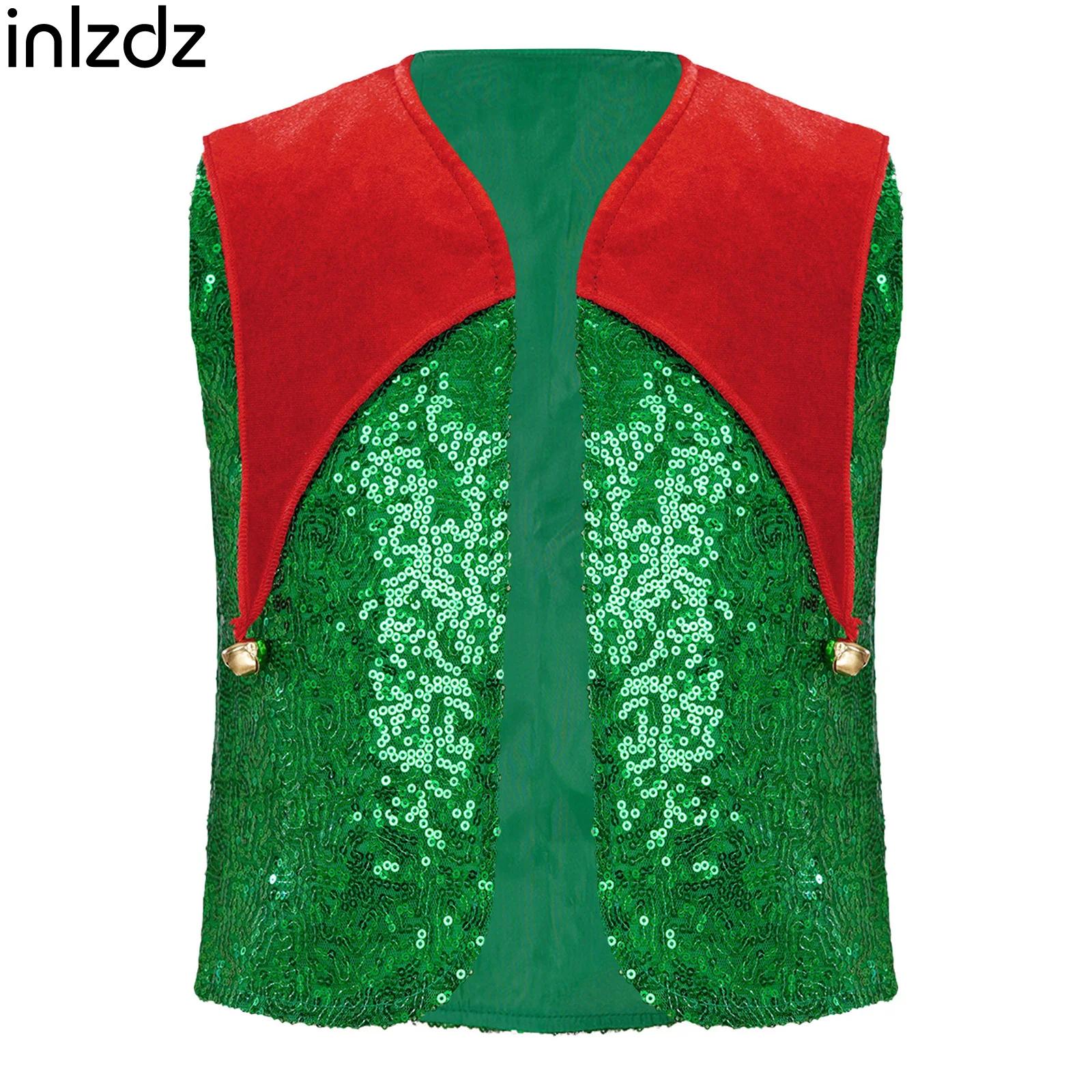 Chaleco de Navidad Unisex para - Elf Costume Christmas reseña y precio