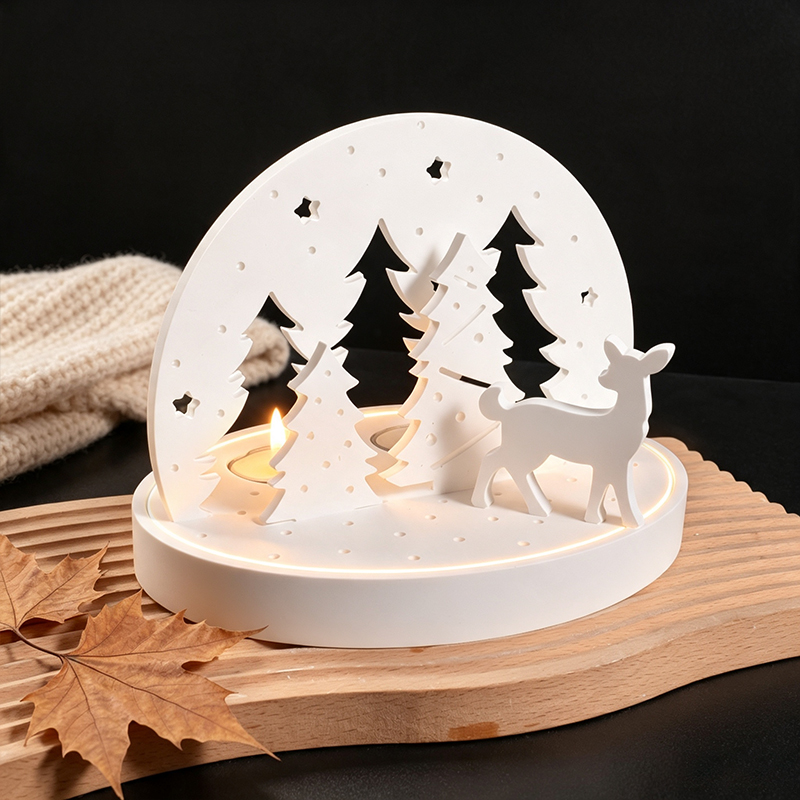 Moldes de silicona para portav - Holiday Candle Set reseña y precio