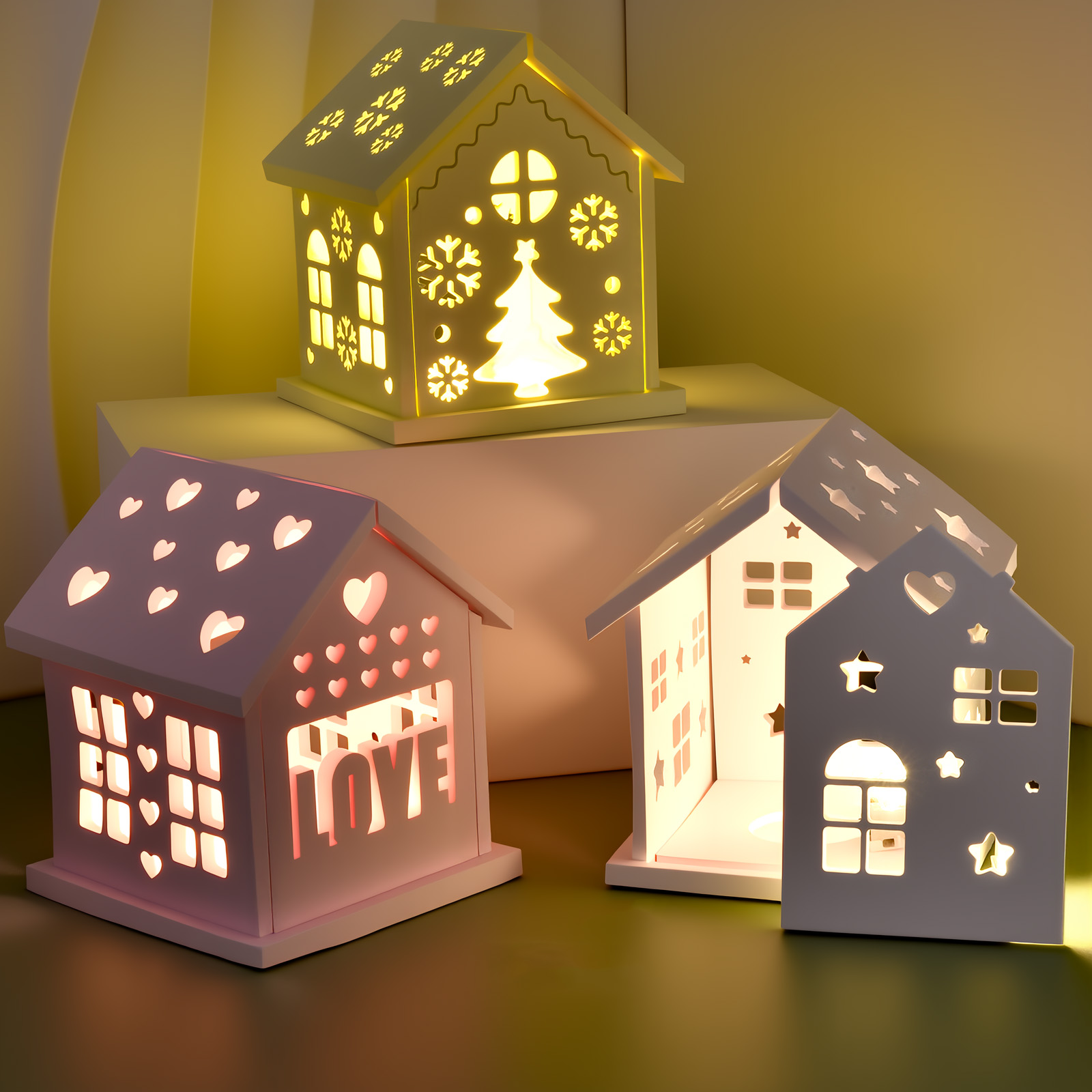 Molde de silicona para casa 3D - Holiday Candle Set reseña y precio