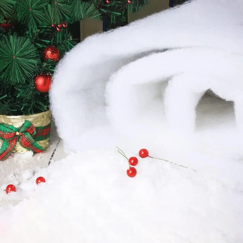 Alfombra de Nieve Artificial,  - Christmas Throw Blanket reseña y precio