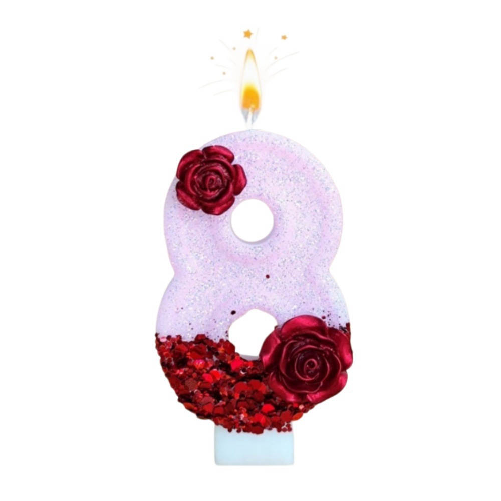 Vela de Cumpleaños con Número  - Holiday Candle Set reseña y precio